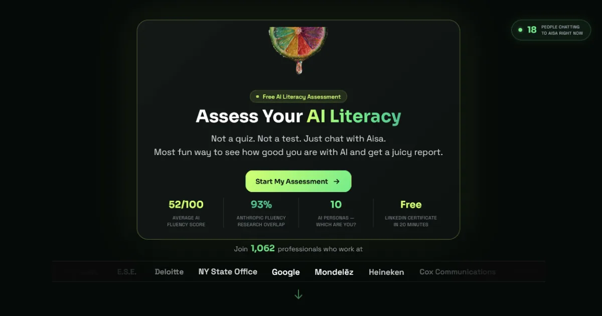 How AISA Is Redefining AI Literacy: A 20-Minute Conversational Assessment That Certifies Your Skills