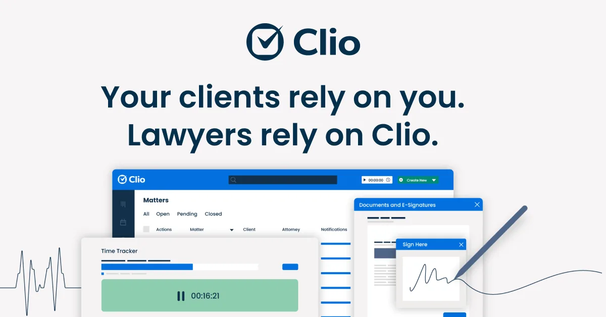 Clio: AI-Powered Legal Practice Management as a System of Action