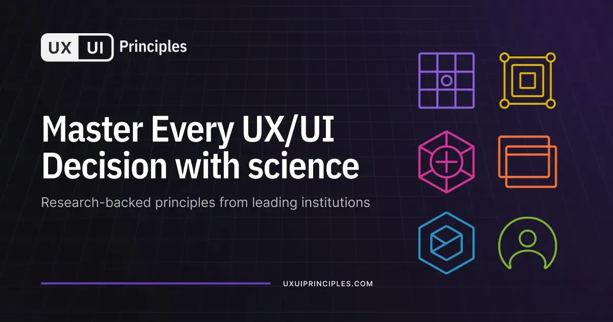 How UX/UI Principles Is Bringing Research Back to Design: 185 Laws, 2,300 Citations & AI Validation