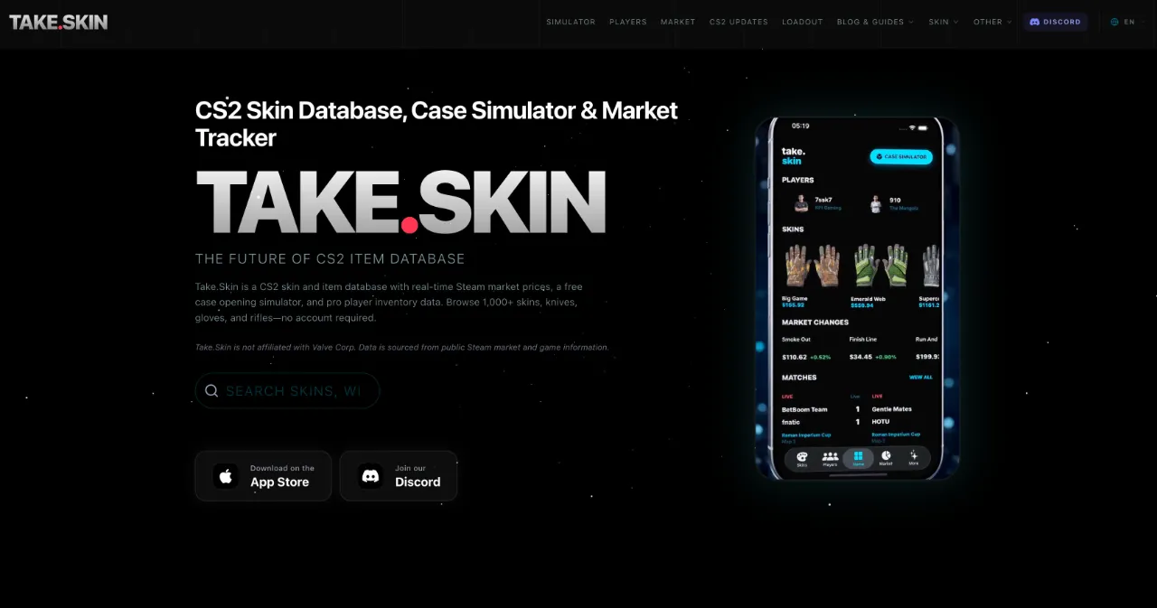 Take.Skin screenshot 2
